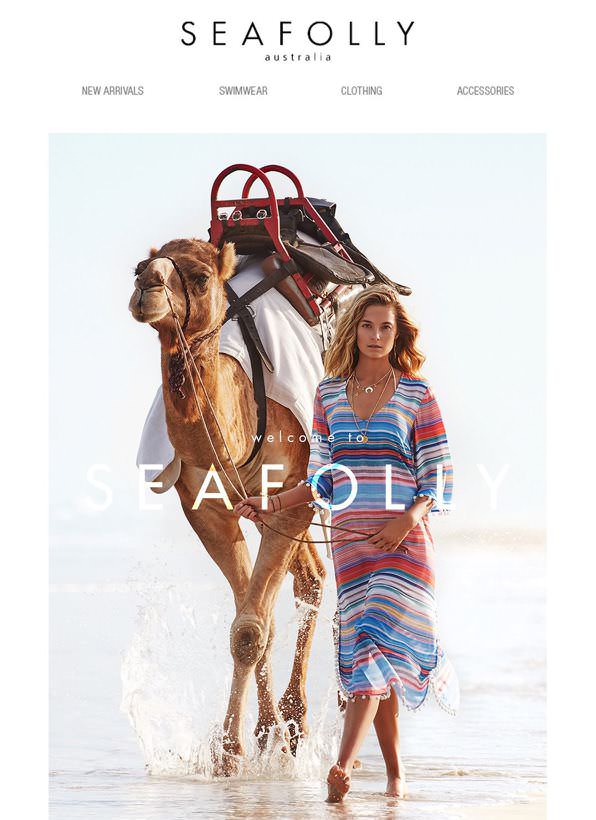 Seafolly marketing email - Agencies