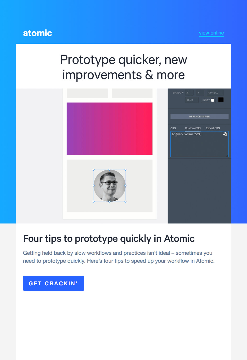 Technology Email Marketing - Atomic